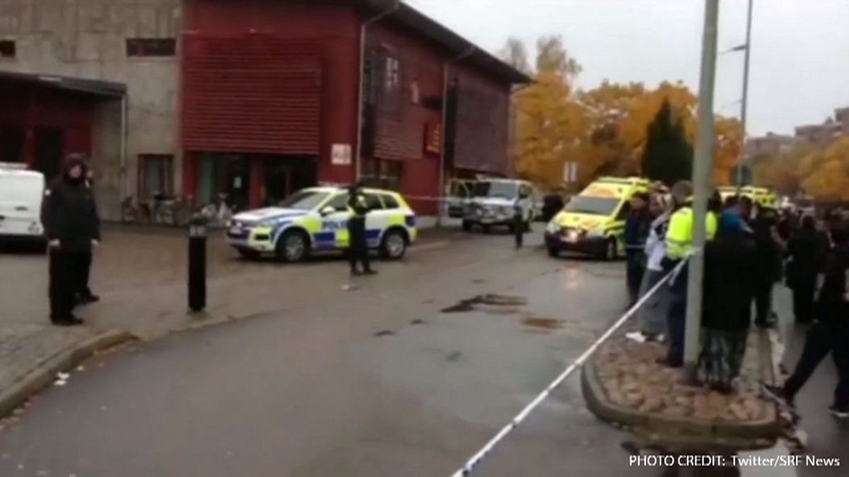One dead, four wounded in Swedish school sword attack