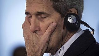 John Kerry e Mogherini debatem conflito israelo-palestiniano com Lavrov e Mladenov