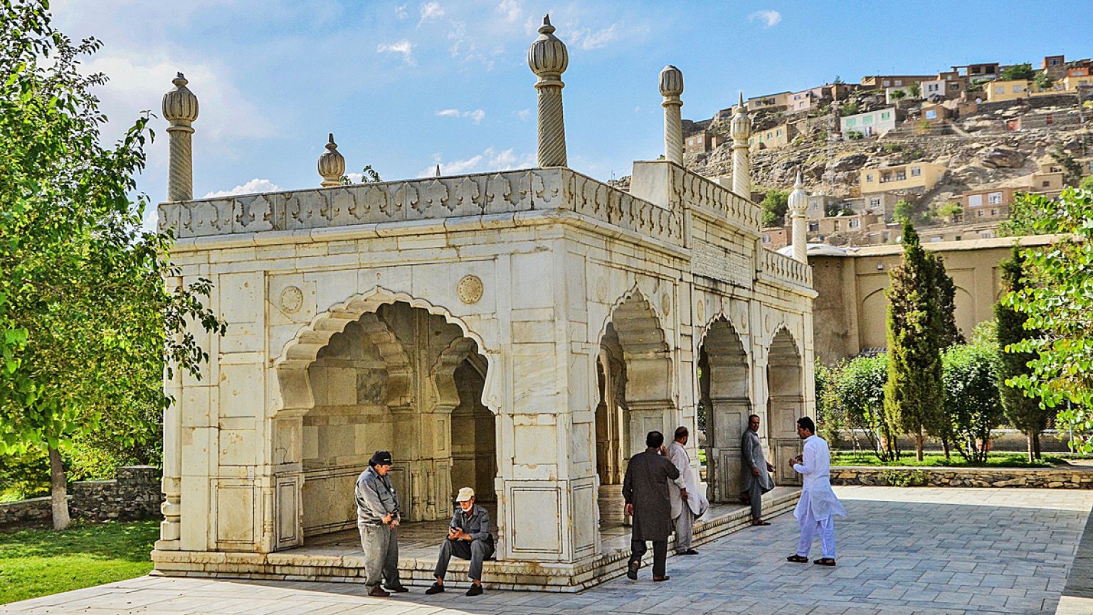 باغ بابر؛ یادگار گورکانیان در کابل (آلبوم عکس)