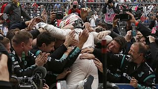 Hamilton wins third Formula One World Championship at US Grand Prix