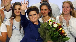 Polen rückt nach rechts: Beata Szydlo gewinnt Parlamentswahl