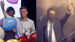 Argentine presidential forced to a surprise second round run-off