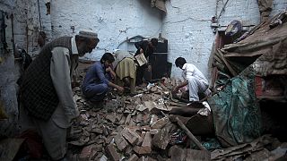 Death toll 'surpasses 200' in south Asia earthquake