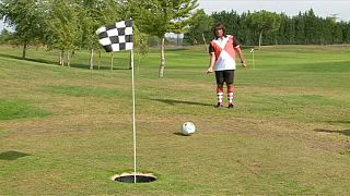 Schiavone crowned European Footgolf champion