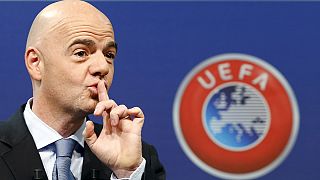 Gianni Infantino candidat à la présidence de la FIFA