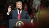 Image: President Trump Holds Campaign Rally In Elkhart, Indiana