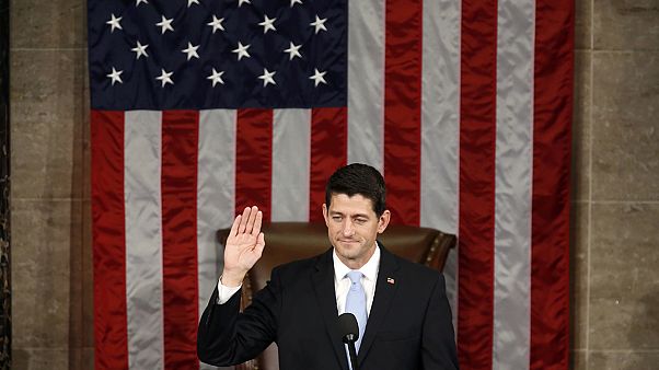 Etats-Unis : l'ultra-libéral Paul Ryan, le nouvel homme fort du Congrès, officiellement élu Etats-Unis : l'ultra-libéral Paul Ryan, le nouvel homme fort du Congrès, officiellement élu
