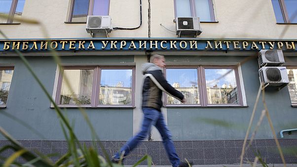 Moskova’daki Ukrayna Edebiyatı Kütüphanesi'ne baskın Moskova’daki Ukrayna Edebiyatı Kütüphanesi'ne baskın