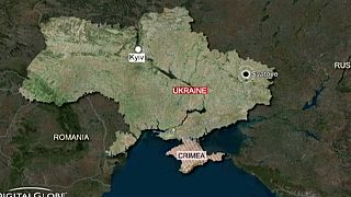 Explosionsserie durch brennendes Munitionslager in Ostukraine