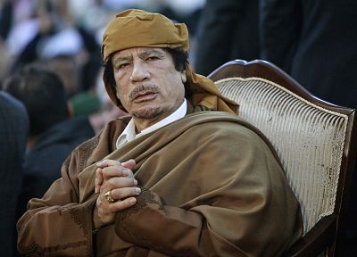 Moammar Gadhafi in 2011.