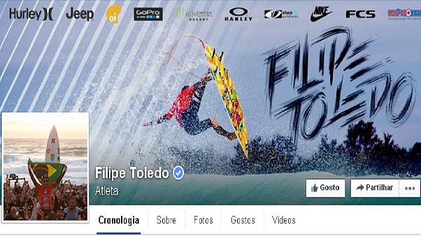 Surf: Brasileiro Toledo conquista Peniche e sobe à vice-liderança mundial Surf: Brasileiro Toledo conquista Peniche e sobe à vice-liderança mundial
