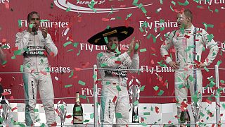 Нико Росберг выиграл "Гран-при Мексики", Даниил Квят - четвертый
