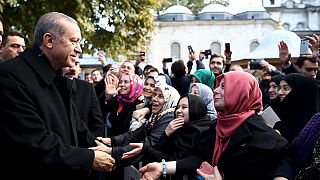 Erdogan calls on world to accept AKP election victory in Turkey