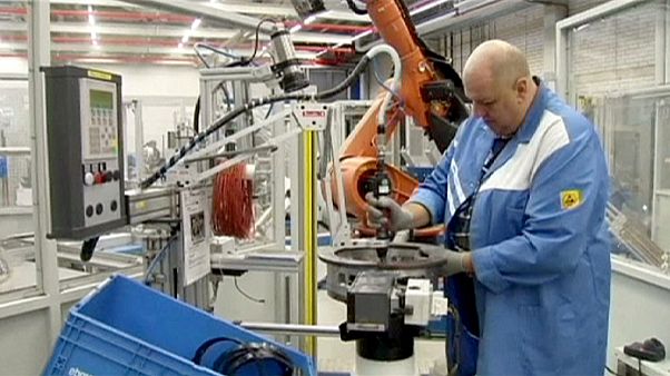 Fraco crescimento da atividade industrial na zona euro Fraco crescimento da atividade industrial na zona euro