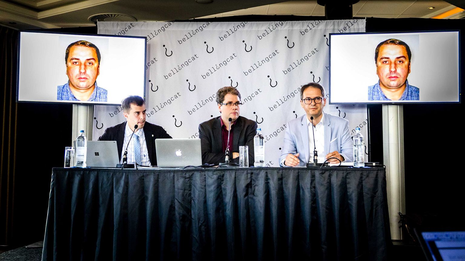 Image: Bellingcat collective research presser on Malaysia Airlines flight M