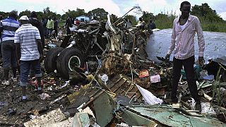 کشته شدن ده ها تن درپی سقوط هواپیمای باربری در سودان جنوبی
