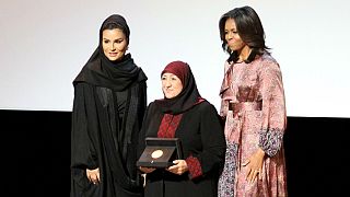 Michelle Obama ratifica su apoyo a la escolarización en la Cumbre WISE de Qatar