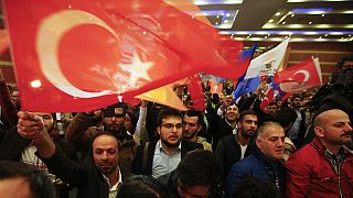 Gran fiesta para el partido gobernante de Turquía