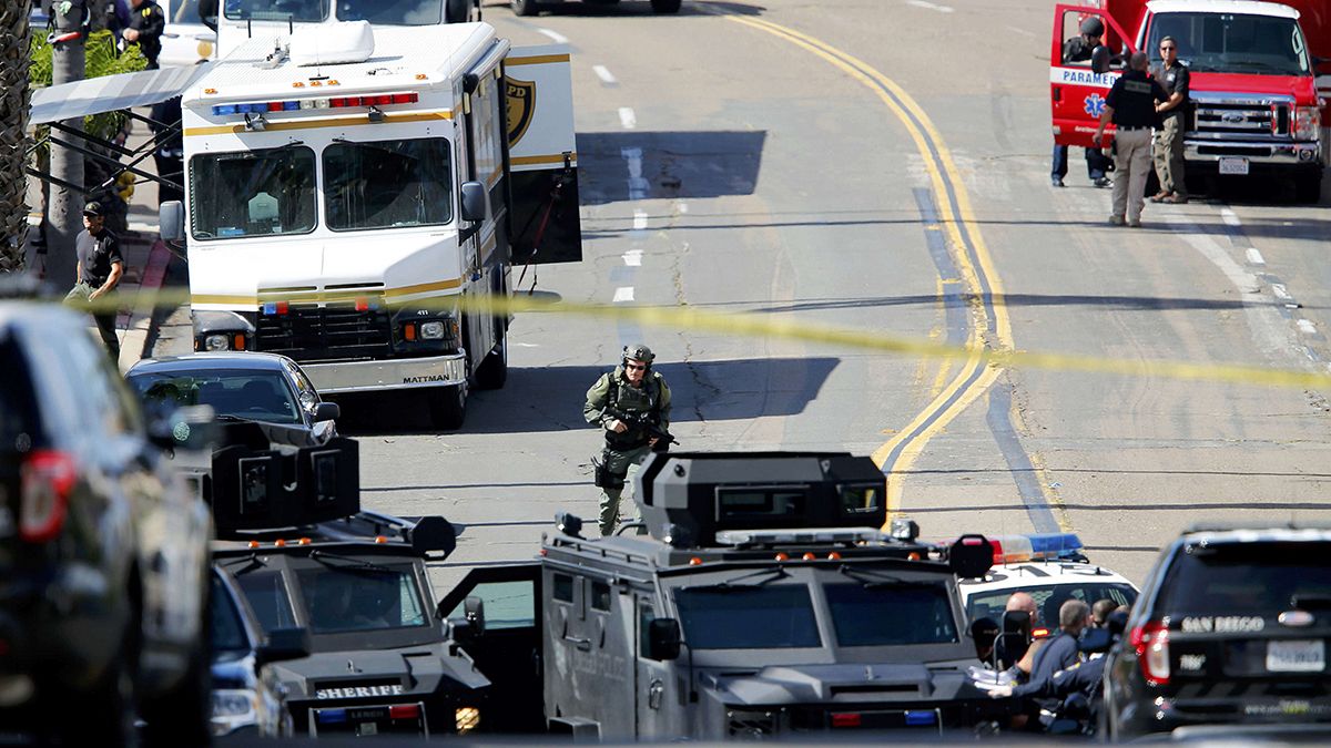 پلیس سن دیگو یک تک تیرانداز را دستگیر کرد