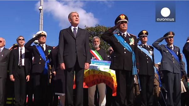 El alcalde de Messina "celebra" las Fuerzas Armadas reivindicando el pacifismo El alcalde de Messina "celebra" las Fuerzas Armadas reivindicando el pacifismo