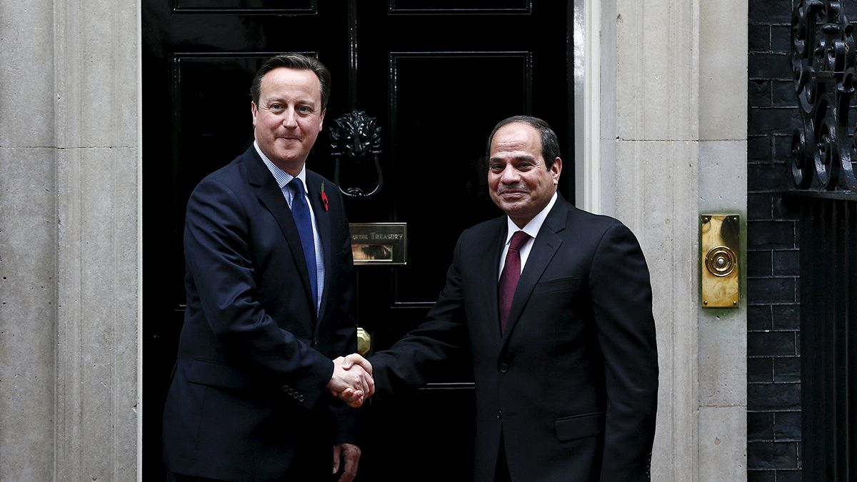Μ. Βρετανία: Συνάντηση Αλ Σίσι - Ντέιβιντ Κάμερον