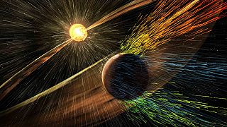 L'atmosphère de Mars balayée par les vents solaires