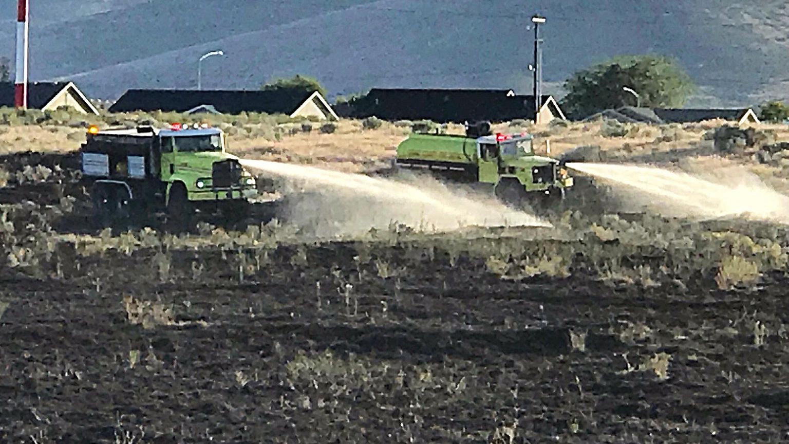 Image: Ephrata, Washington, wildfire