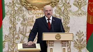 Lukashenko sworn in for fifth term as Belarus president