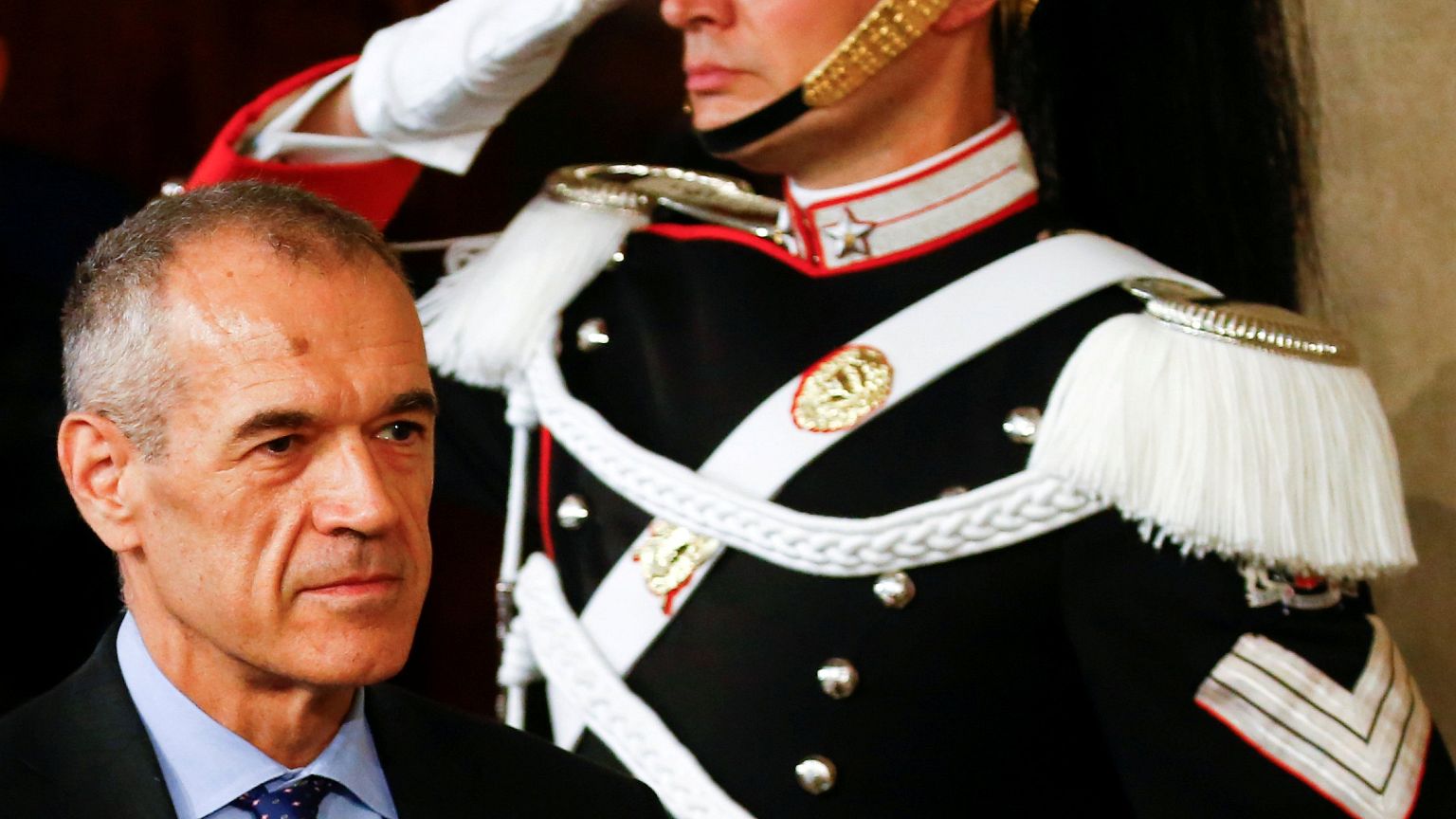Image: Former senior International Monetary Fund official Carlo Cottarelli