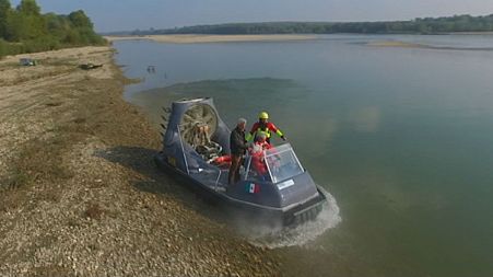 Do you know: what drives like a bike, loads like a truck and floats like a boat?