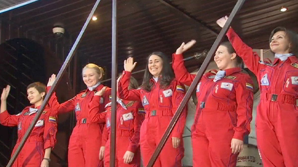 Un équipage russe 100% féminin s'est entraîné pendant huit jours à partir pour la Lune