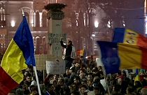 Las calles de Bucarest no cesan de protestar contra "una clase política corrupta"