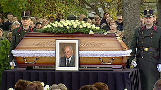 Bewegende Trauerfeier für Ex-Präsident Göncz in Ungarn