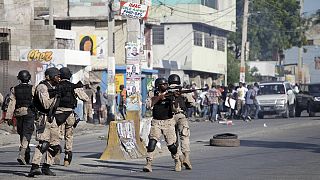 Haitians protest against presidential poll results