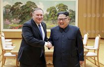 Kim Jong Un, Mike Pompeo