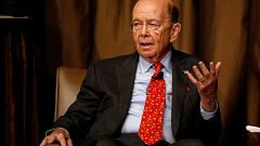Image: Commerce Secretary Wilbur Ross speaks to the Economic Club of New Yo