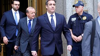 Image: Michael Cohen leaves federal court