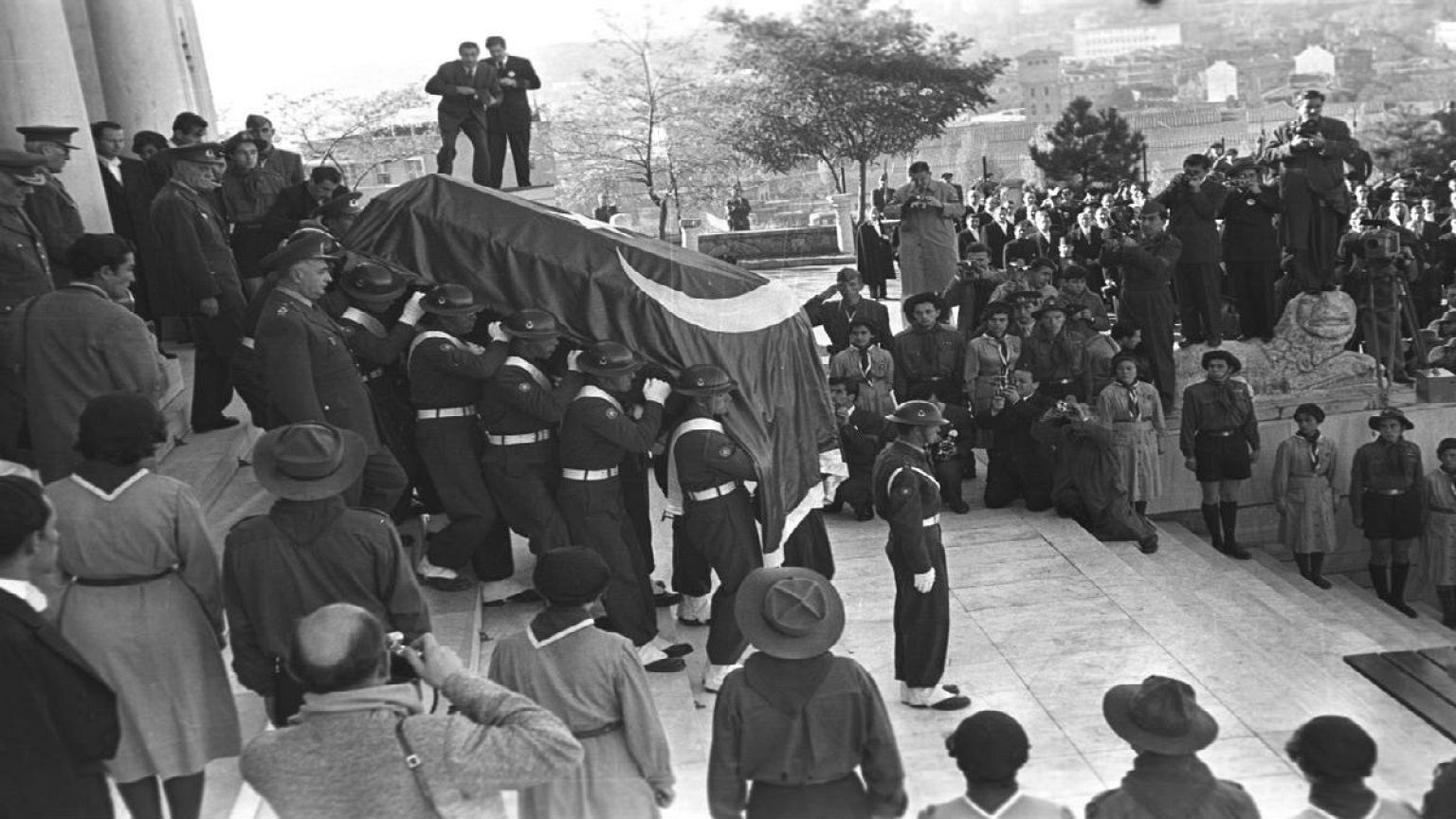 İlk 10 Kasım görüntüleri