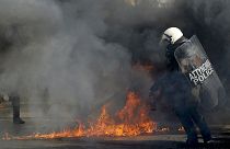 El gobierno de Alexis Tsipras hace frente a la primera huelga general