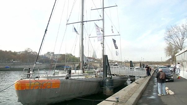 El Tara echa el ancla en el Sena El Tara echa el ancla en el Sena