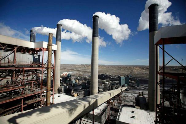 Coal fired plant in Wyoming