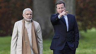 Narendra Modi à Londres : tapis rouge et signature de contrats