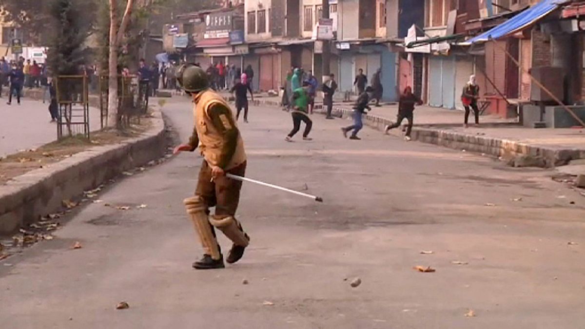 Gewaltsame Ausschreitungen in Kaschmir