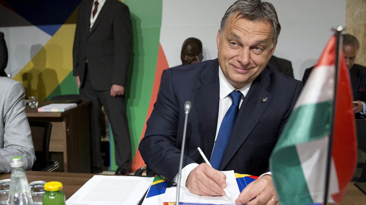 Hungary's prime minister suspects "masterplan" is behind refugee crisis