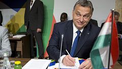 Hungary's prime minister suspects "masterplan" is behind refugee crisis