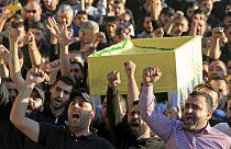 Funerals begin in Beirut as Lebanon's politicians appeal for unity