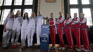 República Checa e Rússia em busca da Fed Cup