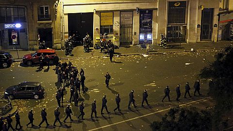 El horror de los atentados de Paris (video)