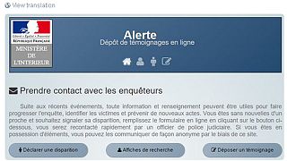 Пропавшие без вести: МВД Франции открыло специальную веб-страницу и телефонную линию