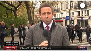 Paris attacks: Euronews correspondent James Franey is outside Bataclan